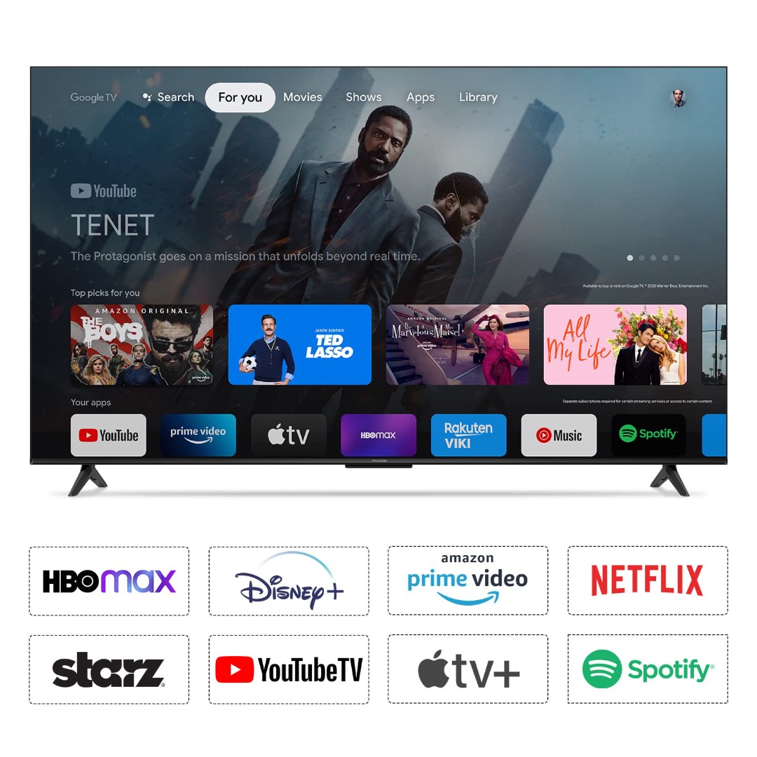iFFALCON by TCL U64 139 cm (55 inch) Ultra HD (4K) LED Smart Google TV with 24W Dolby Audio, HDR10  (iFF55U64)