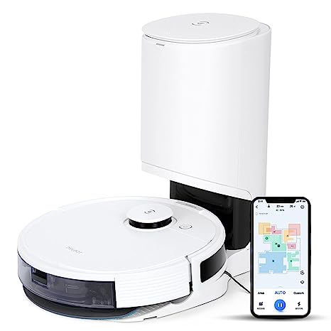 Ecovacs Deebot N8 Plus 2-In-1 Robot Vacuum Cleaner | White