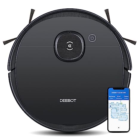 Ecovacs Deebot Ozmo 950 Robot Vacuum Cleaner | Black