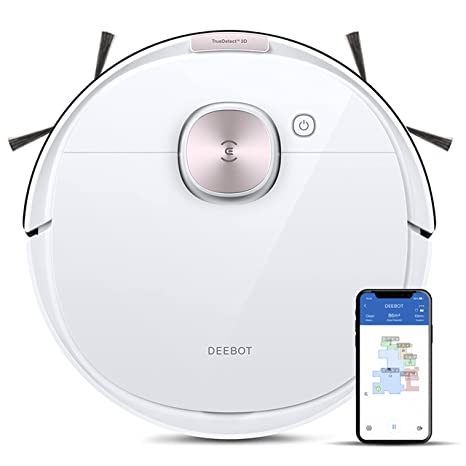 Ecovacs Deebot T8 2-In-1 Robotic Vacuum Cleaner | White