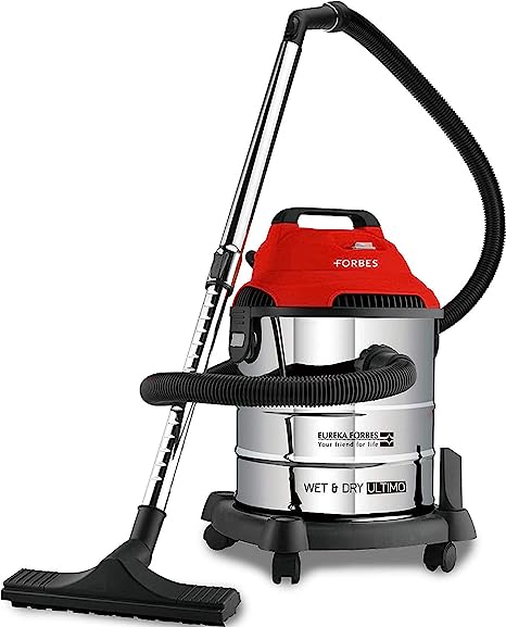 Eureka Forbes Wet And Dry Ultimo Vacuum Cleaner With 1400W | Red