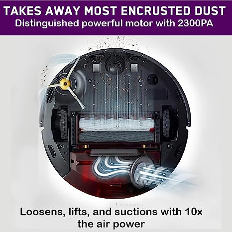 INALSA Robot Vacuum Cleaner With Wet Mopping