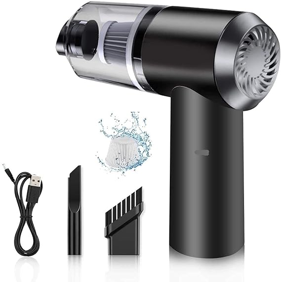 Air Son 2 In 1 Vacuum Cleaner Dust Collection Car Vacuum Cleaner 120W | Black