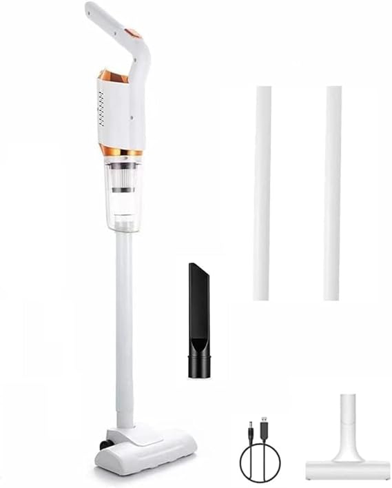 Azrmoh Portable Cordless Handheld Vacuum Cleaner | Wireless Vacuum Cleaner | A 1 | White