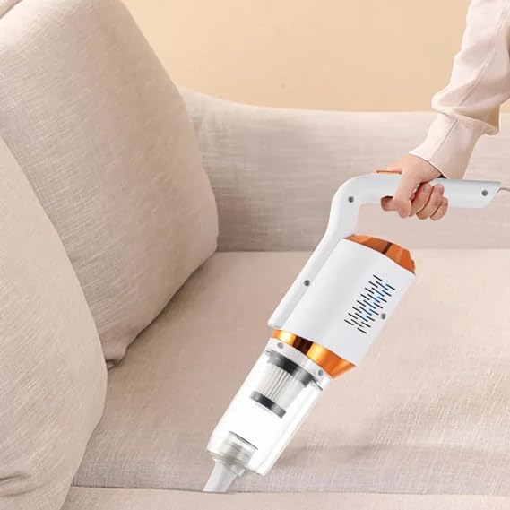 Azrmoh Portable Cordless Handheld Vacuum Cleaner | Wireless Vacuum Cleaner | A 1 | White
