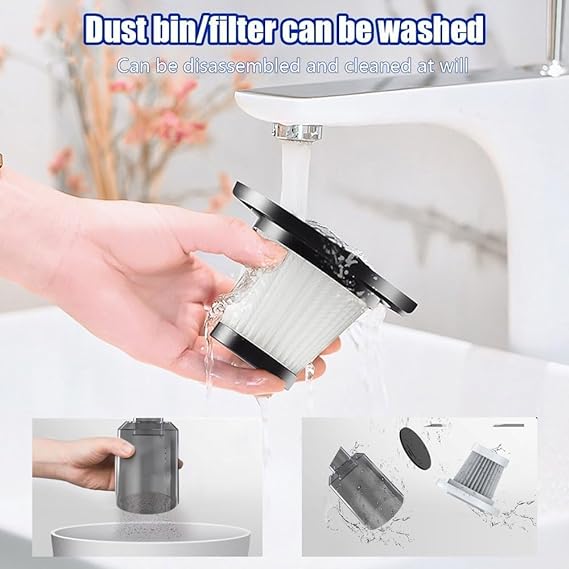 Henglobe Portable High Power Car Vacuum Cleaner