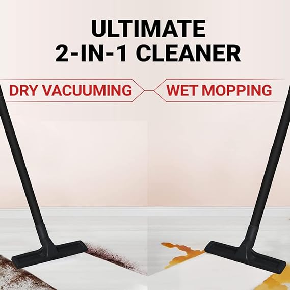 Inalsa Vacuum Cleaner Wet And Dry Heavy Duty 1700Watt | Master Vac 25 | Silver &Black