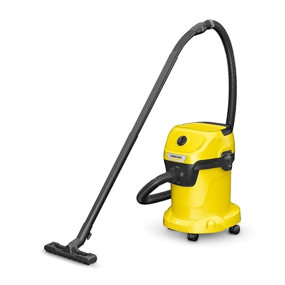 Karcher Wd 3 V-17/4/20 | 17 Litres Capacity | Vacuum Cleaner | Yellow