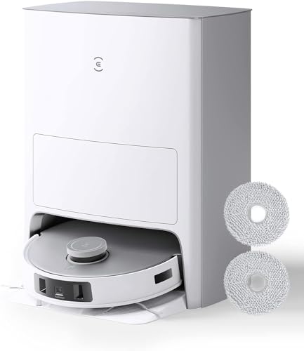 Ecovacs Deebot T20 Omni 2-In-1 Flagship Robotic Vacuum Cleaner | 2023 New Launch | White