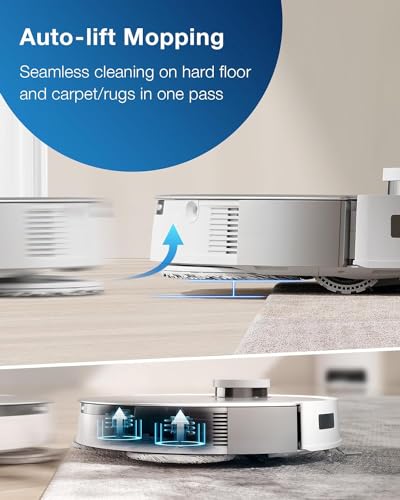 Ecovacs Deebot T20 Omni 2-In-1 Flagship Robotic Vacuum Cleaner | 2023 New Launch | White