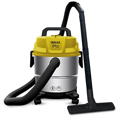 INALSA 15L 1400W Wet and Dry Vacuum Cleaner for Home