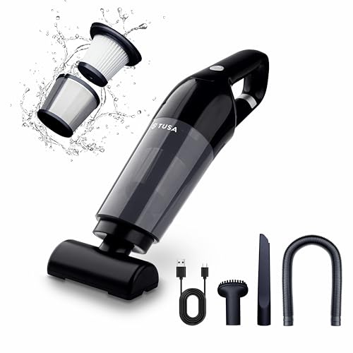 Tusa Cordless Vacuum Cleaner, Portable High Power Brushless Motor Vacuum Cleaner
