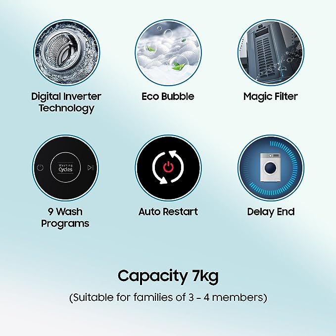 Samsung 7 Kg 5 Star Top Load Fully Automatic Washing Machine