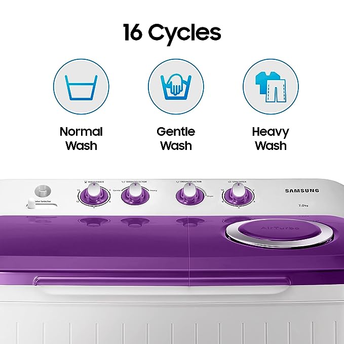 Samsung 7 Kg 5 Star Top Load Semi Automatic Washing Machine