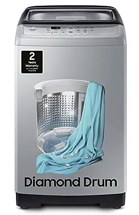 Samsung 7 kg Fully-Automatic Top Loading Washing Machine (WA70A4002GS/TL | Imperial Silver | Diamond drum)