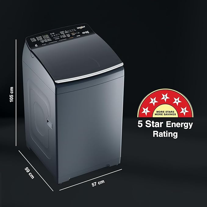 Whirlpool 9 Kg 5 Star Top Load Fully Automaticing Washing Machine