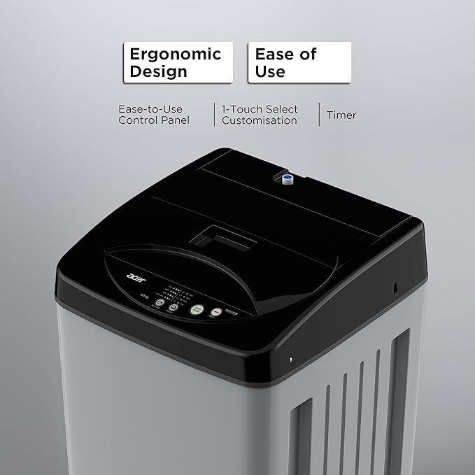 Acer 6.5 Kg Fully Automatic Top Load Washing Machine