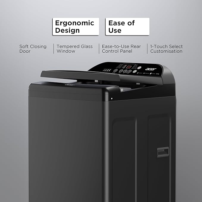 Acer 80 Kg Fully Automatic Top Load Washing Machine