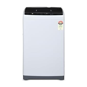 Haier 6 Kg Fully Automatic Washing Machine with Oceanus Wave Drum | Magic Filter | Balance clean Pulsator | 8 Wash Program HWM60-AE | Titanium