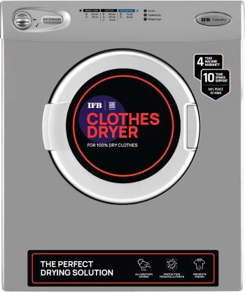 IFB 5.5 kg Fully-automatic Dryer TURBO DRY EX | Silver