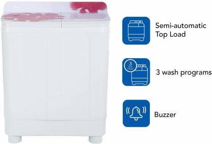 Haier Voltex Pulsator 8.5 Kg 5 Star  Semi Automatic Top Load Washing Machine
