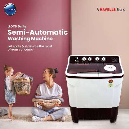 Havells-Lloyd 8 Kg Semi Automatic Top Load Washing Machine
