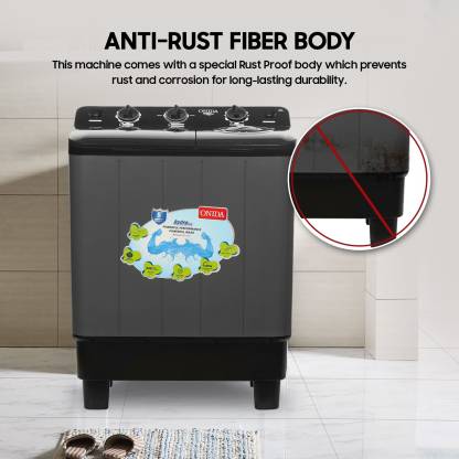 Onida 7 kg Semi Automatic Top Load  Washing Machine