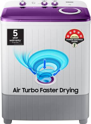 Samsung 6.5 kg 5 star Semi Automatic Washing Machine