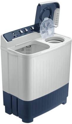 Samsung 7.5 5 Star Semi-Automatic Top Load Washing Machine WT75B3200LL/TL | Light Grey