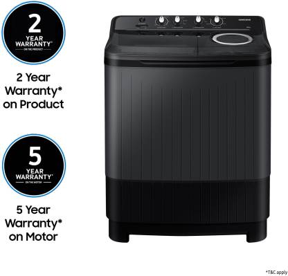 Samsung 8.5 Kg 5 Star Semi Automatic Top Load Washing Machine WT85B4200GD/TL | Dark Grey