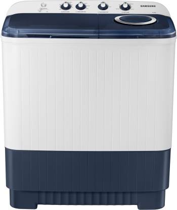 Samsung 9.5 kg 5 Star Hexa Storm Pulsator Semi-Automatic Top Load Washing Machine WT95A4200LL/TL | Light Grey