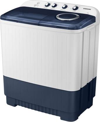 Samsung 9.5 kg 5 Star Hexa Storm Pulsator Semi-Automatic Top Load Washing Machine WT95A4200LL/TL | Light Grey