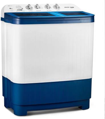 Voltas Beko 8 Kg 5 Star Semi Automatic Top Load Washing Machine WTT80DBLG | Sky Blue