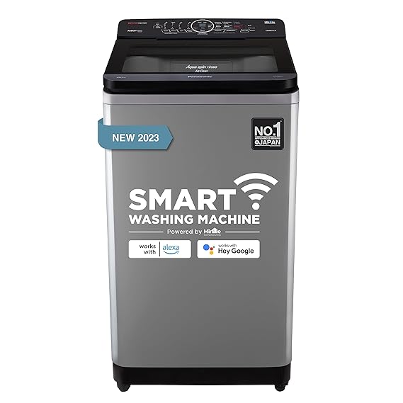 Panasonic 8 Kg 5 Star Fully Automatic Top Load Smart Washing Machine