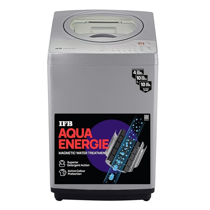 IFB 6.5 Kg 5 Star Fully Automatic Top Load Washing Machine Aqua Conserve TL-RSS 6.5KG AQUA | Light Grey