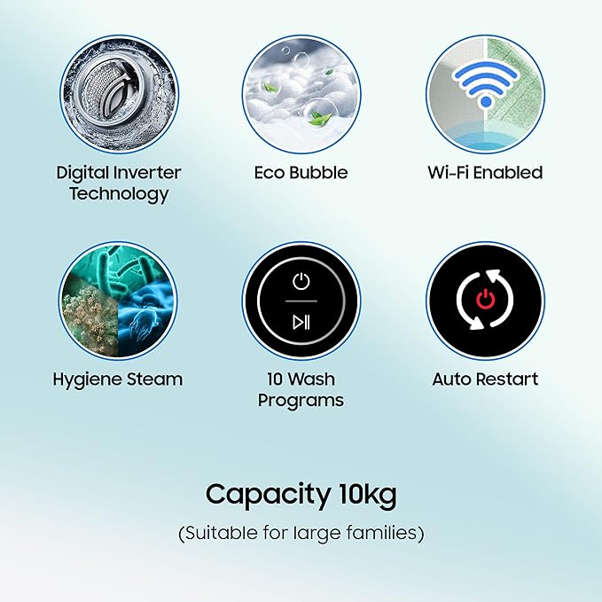 Samsung 10 Kg 5 Star Fully Automatic Top Load Washing Machine