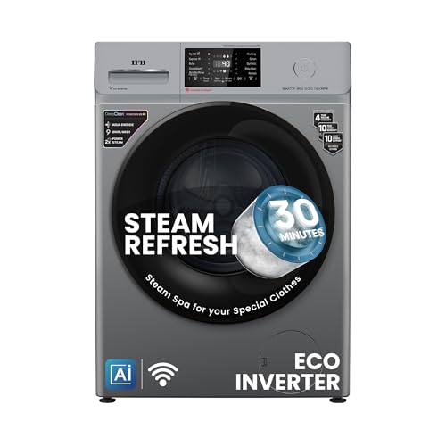 IFB 8 Kg 5 Star with 9 Swirl Wash, AI Powered, Wi-Fi, Fully Automatic Front Load Washing Machine
