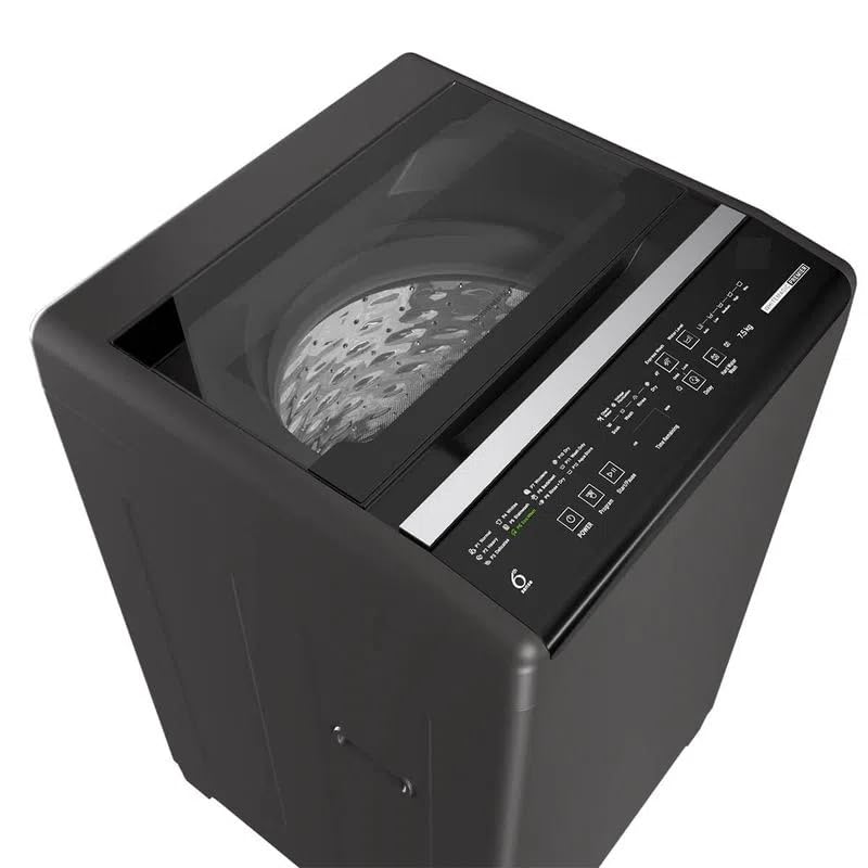 WHIRLPOOL Whitemagic Premier GenX 7.5kg 5 Star Fully Automatic Top-Load Washing Machine | Grey