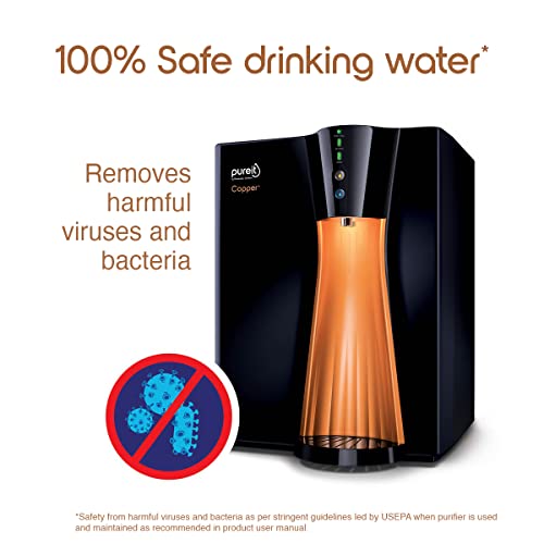 HUL Pureit Copper+Mineral RO+UV+MF Water Purifier - 8 Litres