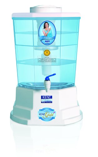KENT Gold+ Gravity-Based Water Purifier - 20 Litres