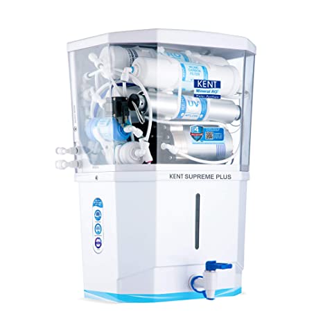 KENT Supreme Plus RO+UV Water Purifier, 8L Storage