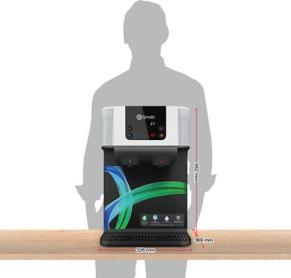 AO Smith Z9 Hot+ Normal RO, 10 L Storage