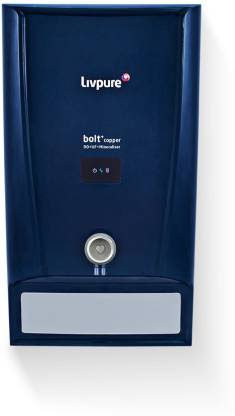 Livpure Bolt + Copper+RO+UF+Mineraliser+Smart TDS Adjuster, 7L