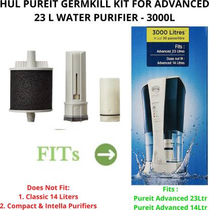 HUL Pureit Germkill kit for Advanced 23 L Water Purifier