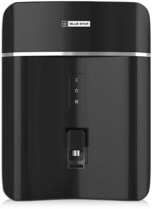 Blue Star Opulus 8 L RO+UV+UF+IBT Alkaline Water Purifier, Black