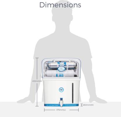 KENT Ultra Storage UV Water Purifier, 8L Storage