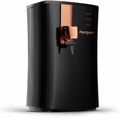 Aquaguard Ritz RO + UV e-Boiling + Taste Adjuster Water Purifier, Black