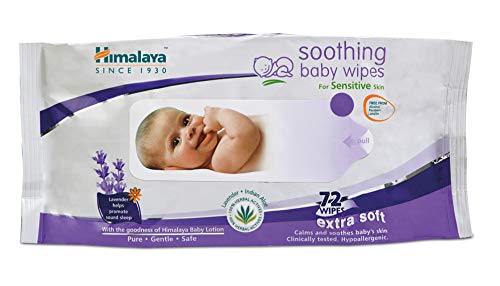 Himalaya Gentle Baby Wipes - 72 Wipes