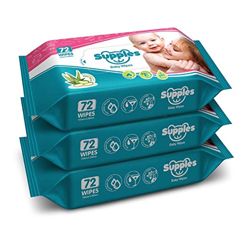 Supples Baby Baby Wipes - 72 Wipes