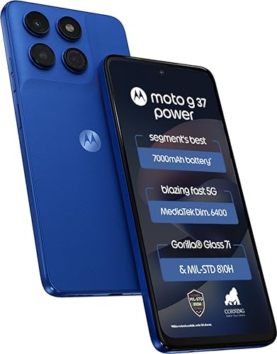 Motorola Moto g37 5G|6.67-inch HD+ 120Hz Display | Dimensity 6400 | 50MP Camera | 5200mAh Battery | 20W Charging